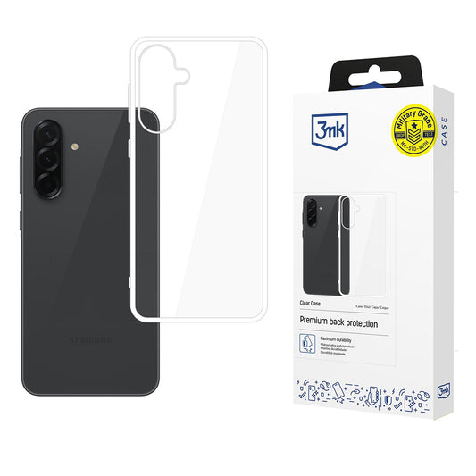 Hülle für Samsung Galaxy A37 5G, 3MK, Klar, Transparent