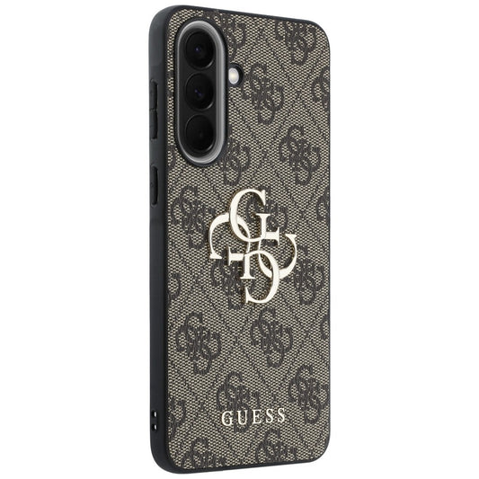 Case for Samsung Galaxy A37 5G, Guess, 4G Big Logo, Brown