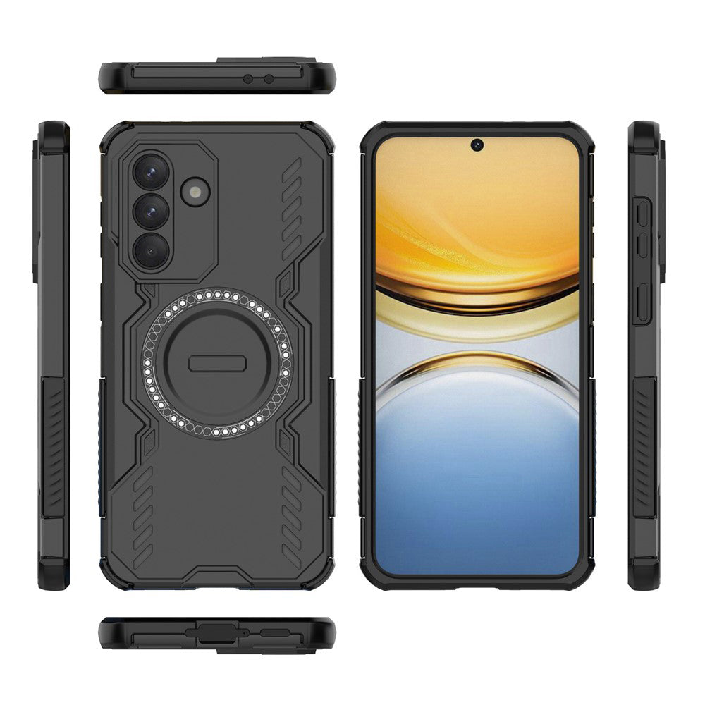 Hülle für Samsung Galaxy A37 5G, Techsuit, ArmorMag, Schwarz