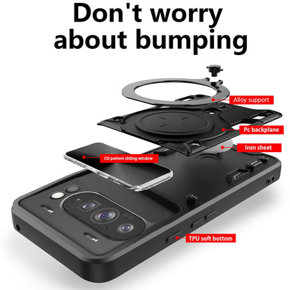 Hülle für Samsung Galaxy A37 5G, Techsuit, CamGuard Pro, Schwarz