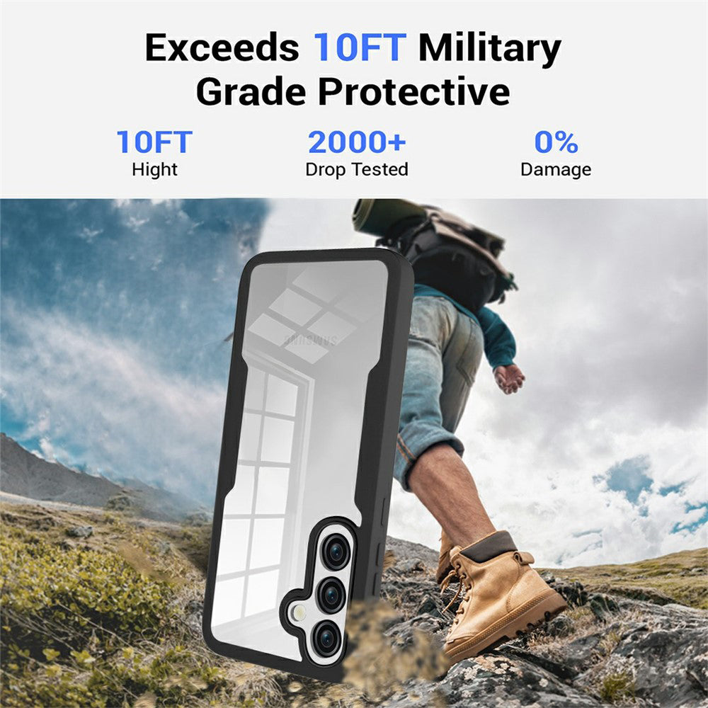 Hülle für Samsung Galaxy A37 5G, Techsuit, ColorVerse 360, Schwarz