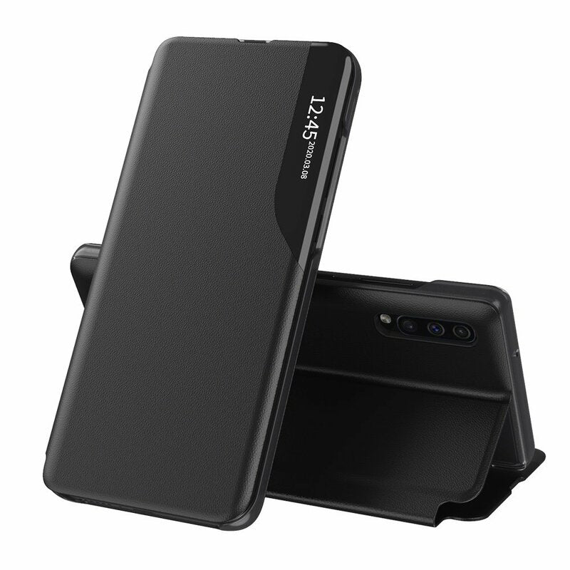 Hülle für Samsung Galaxy A50s A507 / A30s A307 / A50 A505, Techsuit, eFold, Schwarz