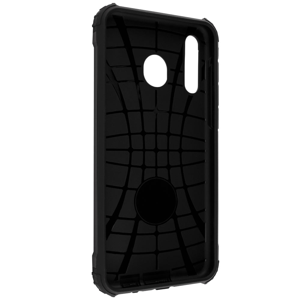 Hülle für Samsung Galaxy A50s A507 / A30s A307 / A50 A505, Techsuit, Hybrid Armor, Schwarz