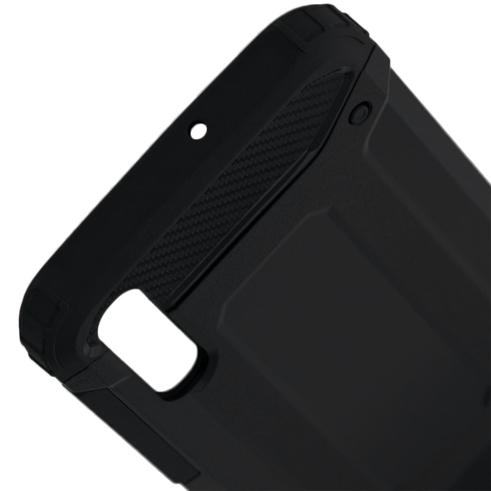 Hülle für Samsung Galaxy A50s A507 / A30s A307 / A50 A505, Techsuit, Hybrid Armor, Schwarz