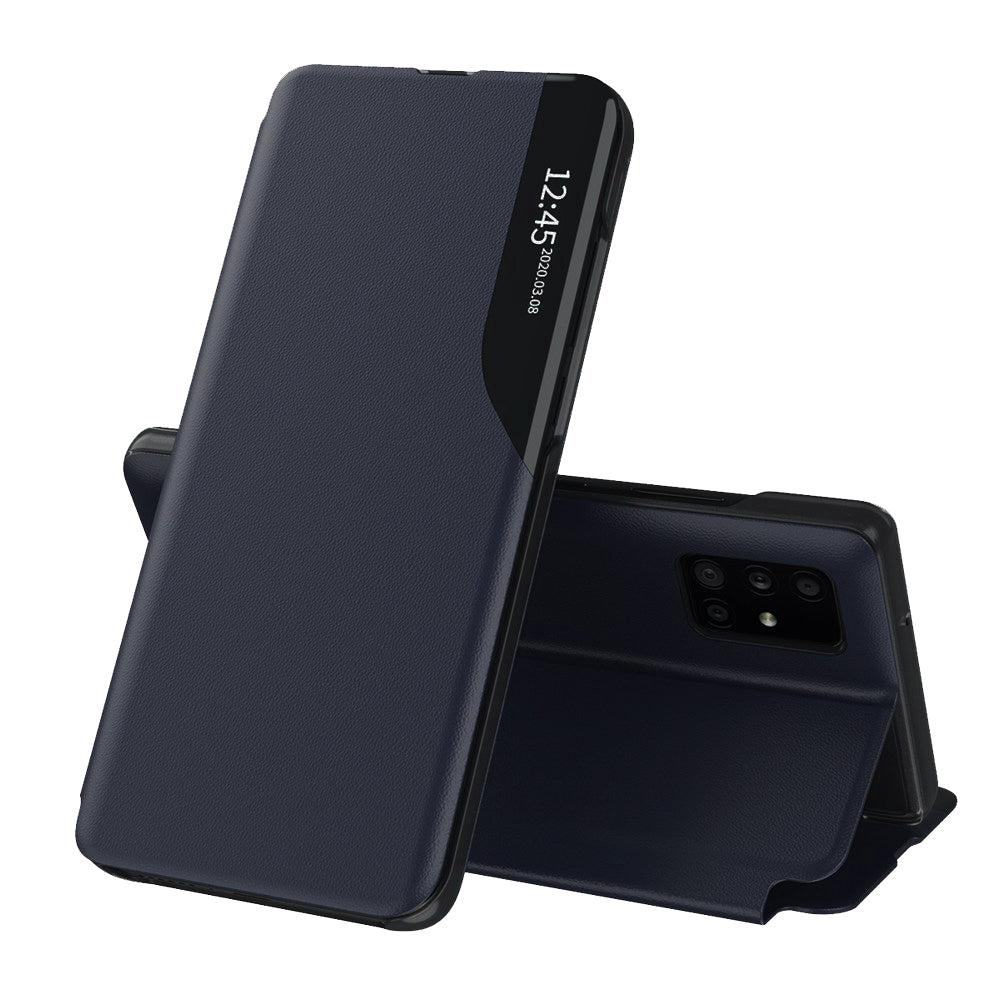 Hülle für Samsung Galaxy A51 A515, Techsuit, eFold, Dunkelblau