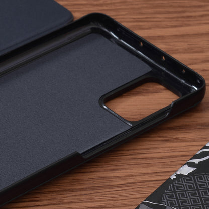 Hülle für Samsung Galaxy A51 A515, Techsuit, eFold, Dunkelblau