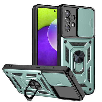 Hülle für Samsung Galaxy A52s 5G A528 / A52 5G A526 / A52 A525, Techsuit, CamShield, Grün