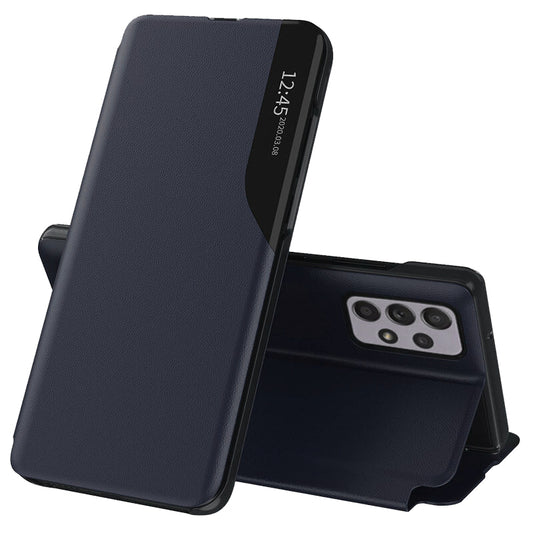 Hülle für Samsung Galaxy A52s 5G A528 / A52 5G A526 / A52 A525, Techsuit, eFold, Dunkelblau