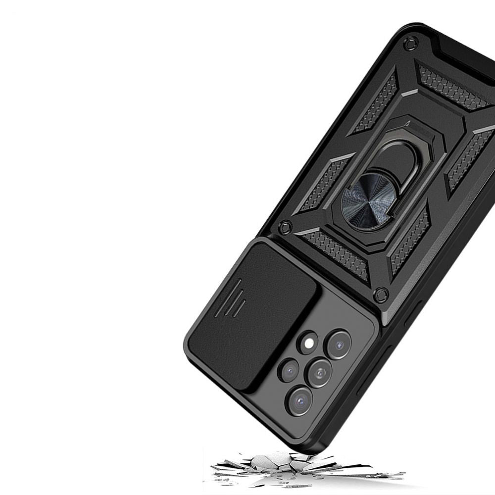 Hülle für Samsung Galaxy A53 5G A536, Techsuit, CamShield, Schwarz