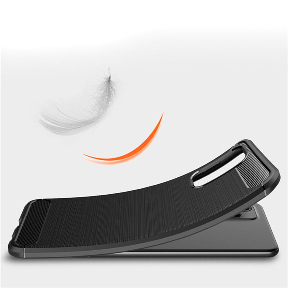 Hülle für Samsung Galaxy A53 5G A536, Techsuit, Carbon, Schwarz