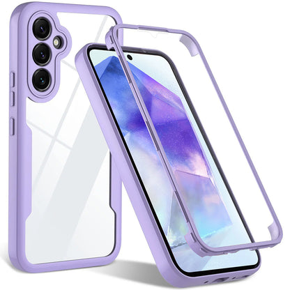 Hülle für Samsung Galaxy A54 A546, Techsuit, ColorVerse 360, Lila
