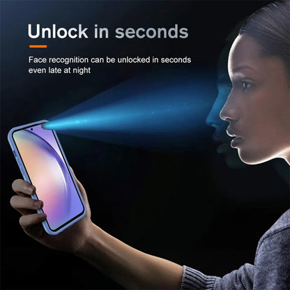 Hülle für Samsung Galaxy A54 A546, Techsuit, ColorVerse 360, Lila