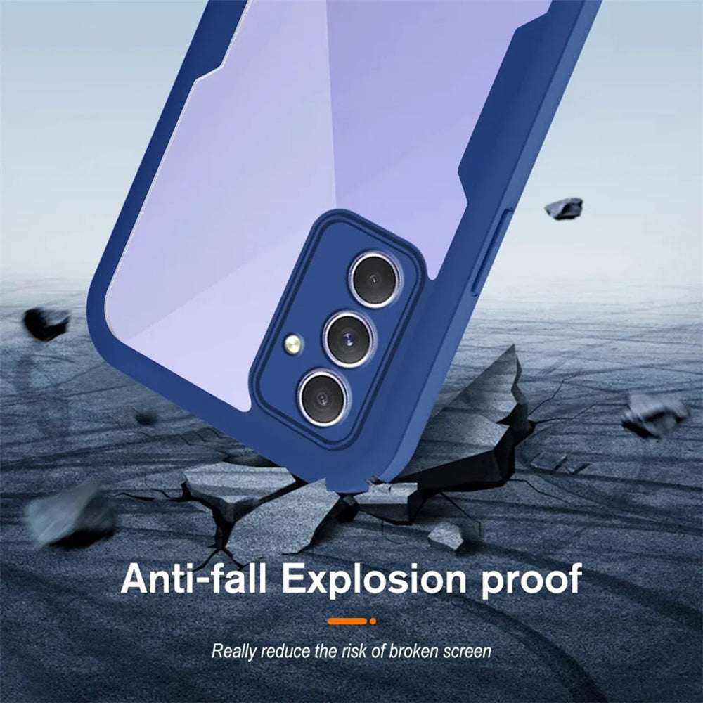 Hülle für Samsung Galaxy A54 A546, Techsuit, ColorVerse 360, Lila