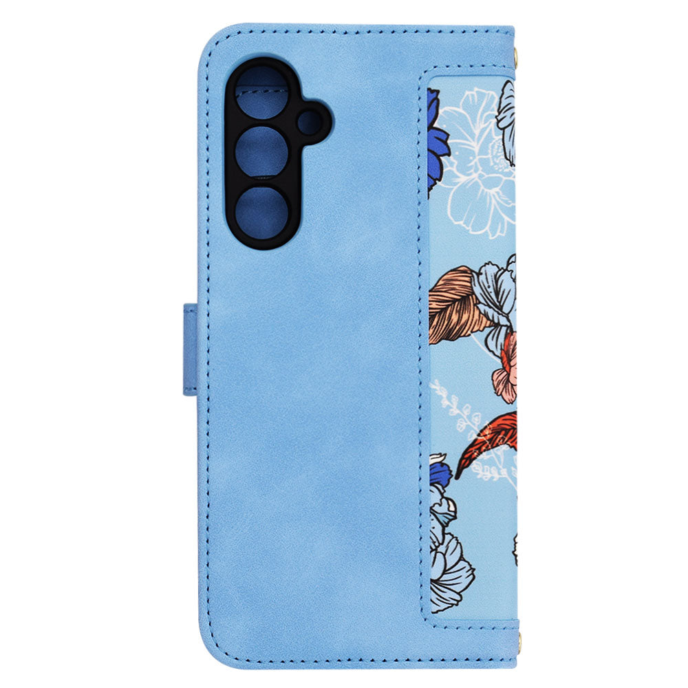 Hülle für Samsung Galaxy A54 A546, Techsuit, FlipCraft, Blau