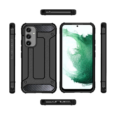 Hülle für Samsung Galaxy A54 A546, Techsuit, Hybrid Armor, Schwarz