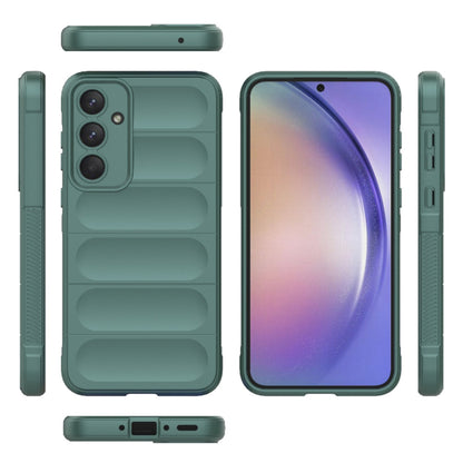 Hülle für Samsung Galaxy A54 A546, Techsuit, Magic Shield, Grün