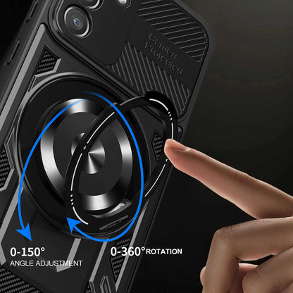 Hülle für Samsung Galaxy A55 5G A556, Techsuit, RuggedCam, Blau