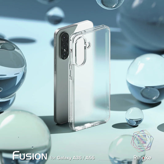 Hülle für Samsung Galaxy A56 A566 / A36 A366, Ringke, Fusion, Matt Transparent