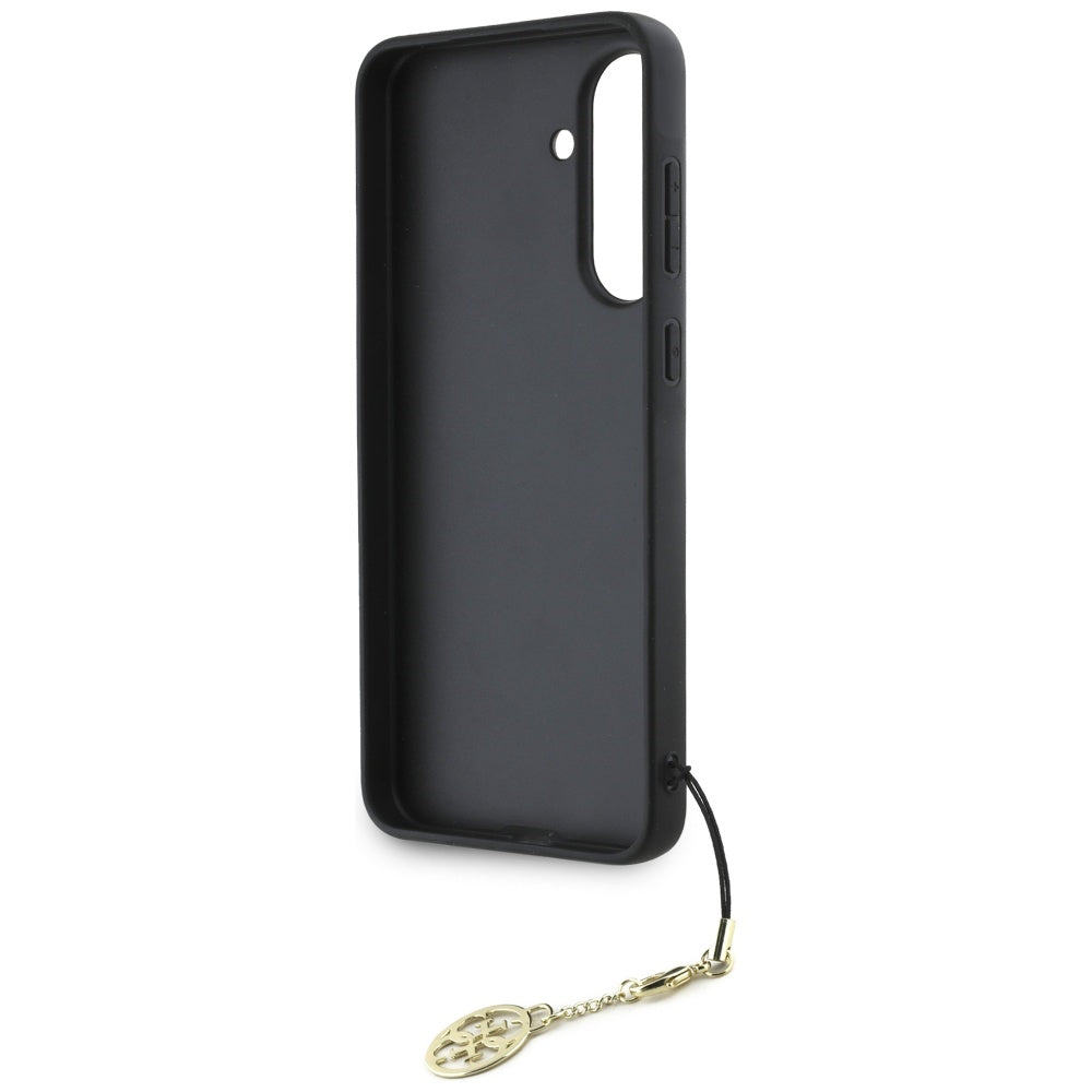 Hülle für Samsung Galaxy A56 A566, Guess, 4G Charm, Braun