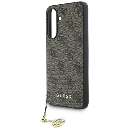 Hülle für Samsung Galaxy A56 A566, Guess, 4G Charm, Braun