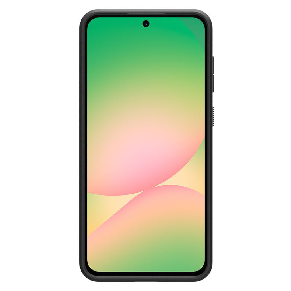 Hülle für Samsung Galaxy A56 A566, Spigen, Liquid Air, Mattschwarz ACS09291