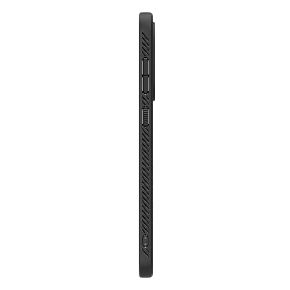Hülle für Samsung Galaxy A56 A566, Spigen, Liquid Air, Mattschwarz ACS09291