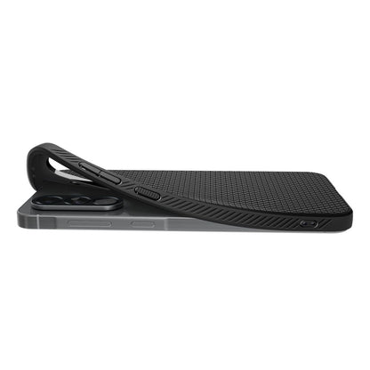 Hülle für Samsung Galaxy A56 A566, Spigen, Liquid Air, Mattschwarz ACS09291