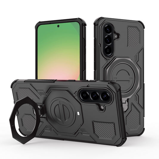 Hülle für Samsung Galaxy A56 A566, Techsuit, Carbon Shield Pro, Schwarz