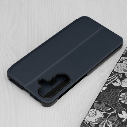 Hülle für Samsung Galaxy A56 A566, Techsuit, eFold, Dunkelblau