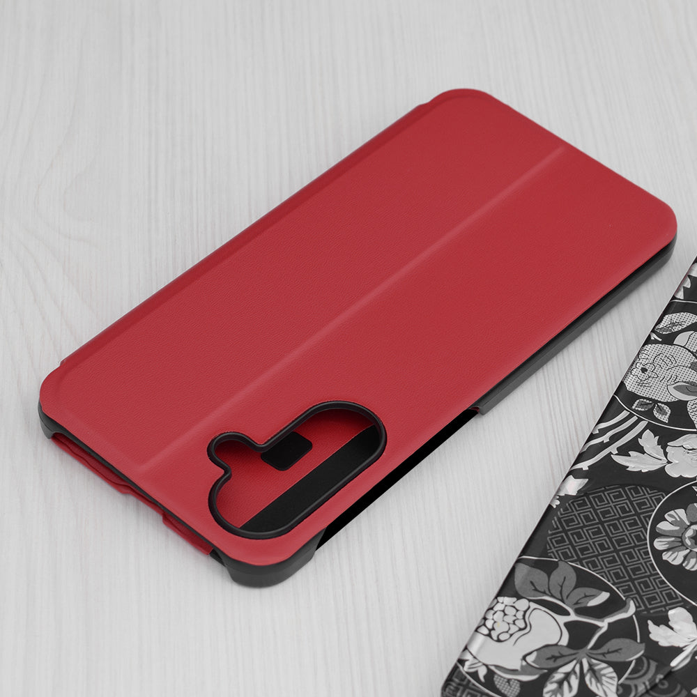 Hülle für Samsung Galaxy A56 A566, Techsuit, eFold, Rot