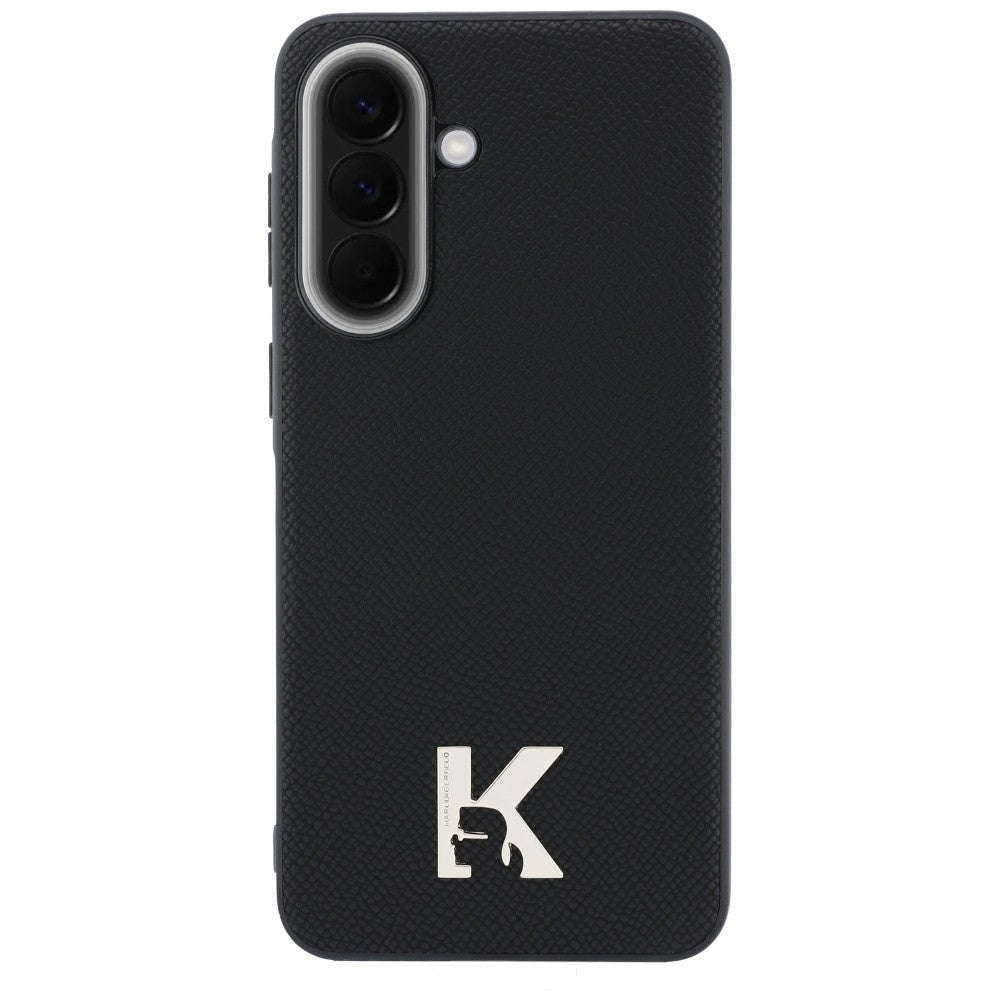 Hülle für Samsung Galaxy A57 5G, Karl Lagerfeld, Karl Head Logo, Schwarz