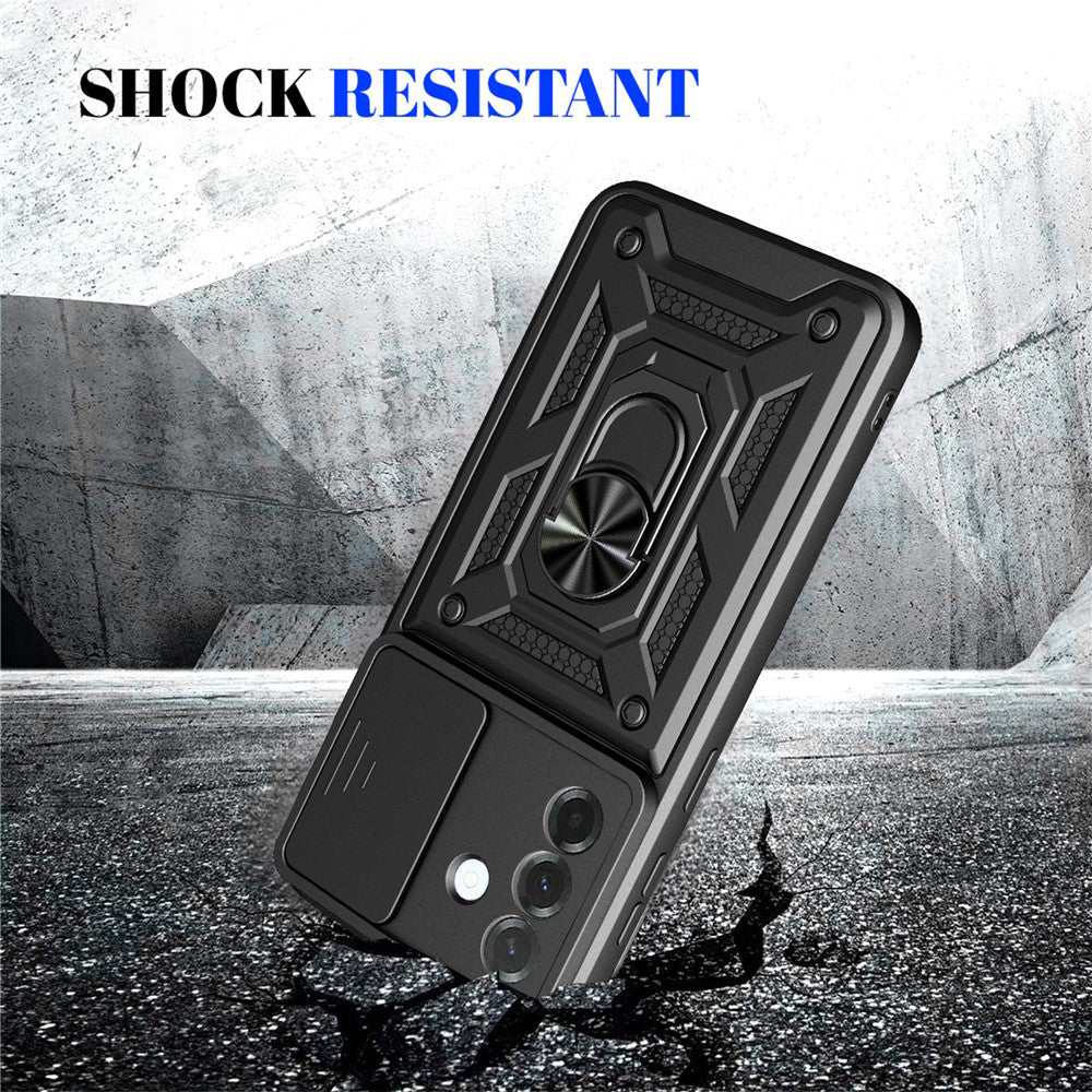 Hülle für Samsung Galaxy A57 5G, Techsuit, CamShield, Schwarz