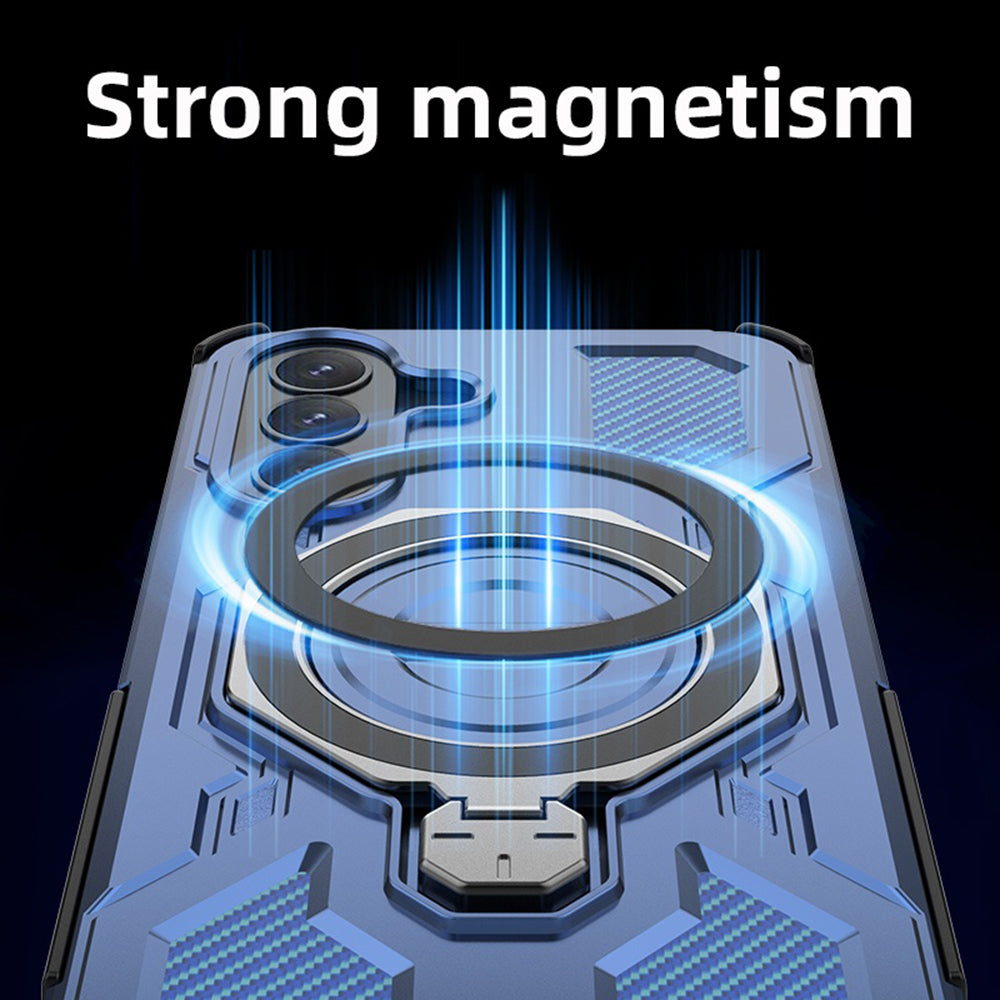 Hülle für Samsung Galaxy A57 5G, Techsuit, Carbon Shield Pro, Schwarz