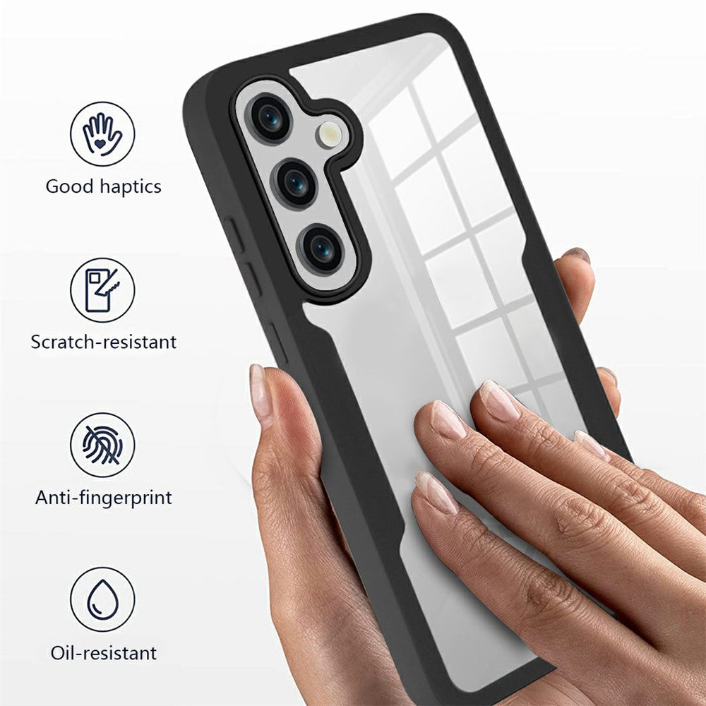 Hülle für Samsung Galaxy A57 5G, Techsuit, ColorVerse 360, Schwarz