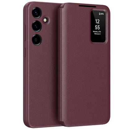 Hülle für Samsung Galaxy A57 5G, Techsuit, SmartView, Rot