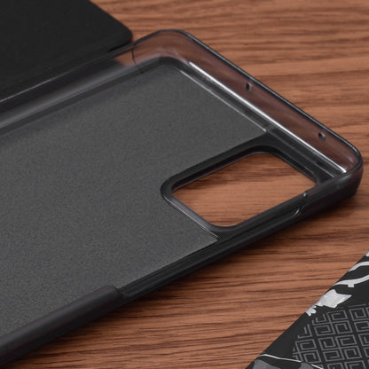 Hülle für Samsung Galaxy A71 A715, Techsuit, eFold, Schwarz