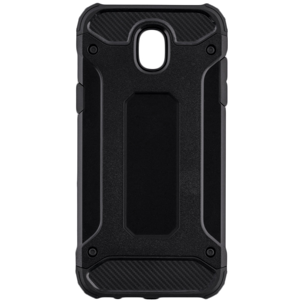 Hülle für Samsung Galaxy J5 (2017) J530, Techsuit, Hybrid Armor, Schwarz