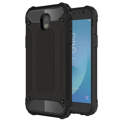 Hülle für Samsung Galaxy J5 (2017) J530, Techsuit, Hybrid Armor, Schwarz