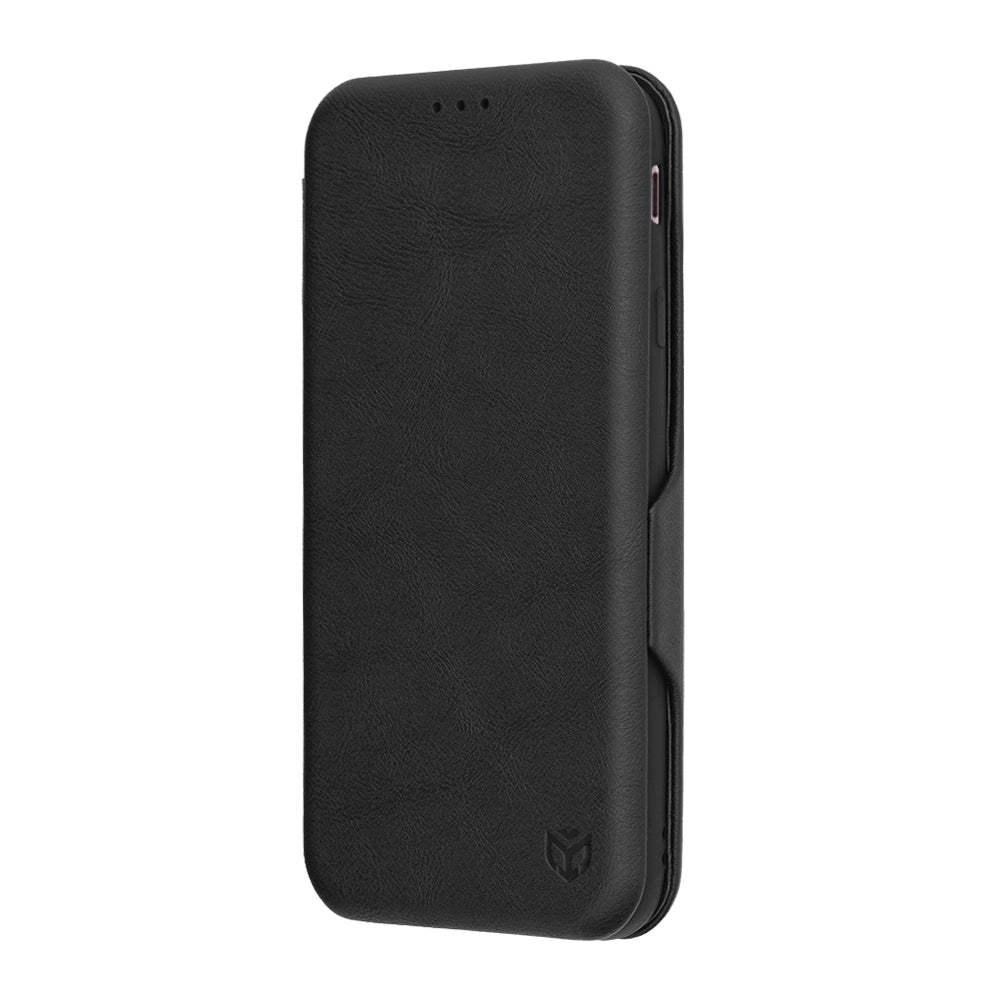 Hülle für Samsung Galaxy J7 (2017) J730, Techsuit, Safe Wallet Plus, Schwarz