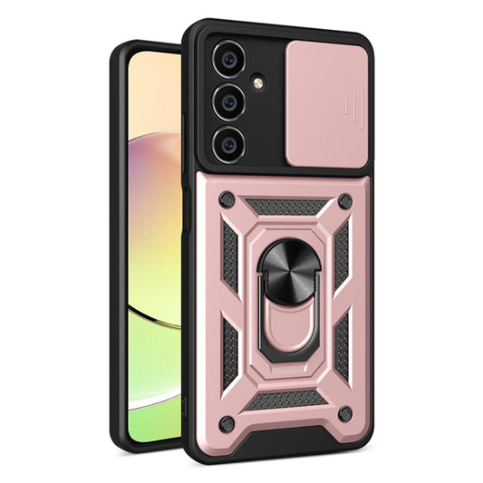 Hülle für Samsung Galaxy M15, Techsuit, CamShield, Rosa