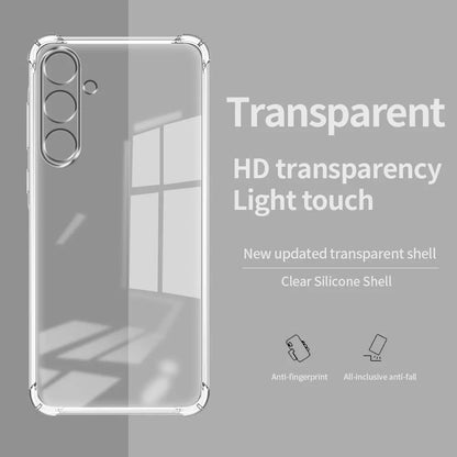 Hülle für Samsung Galaxy M15, Techsuit, Shockproof Clear, Transparent