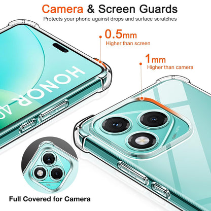 Hülle für Samsung Galaxy M56 M566, Techsuit, stoßfest klar, transparent