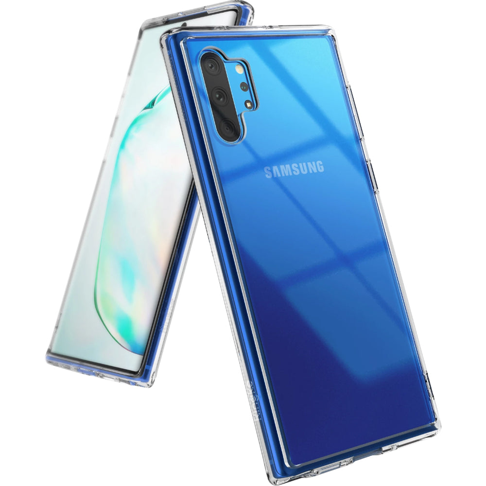 Case for Samsung Galaxy Note 10+ 5G N976 / Note 10+ N975, Ringke, Fusion, Transparent