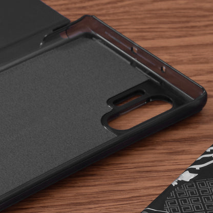 Hülle für Samsung Galaxy Note 10+ 5G N976 / Note 10+ N975, Techsuit, eFold, Schwarz