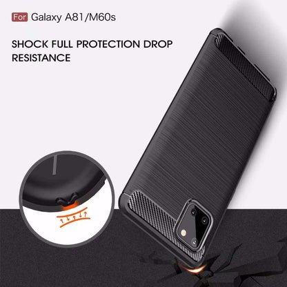 Case for Samsung Galaxy Note10 Lite N770, Techsuit, Carbon, Black