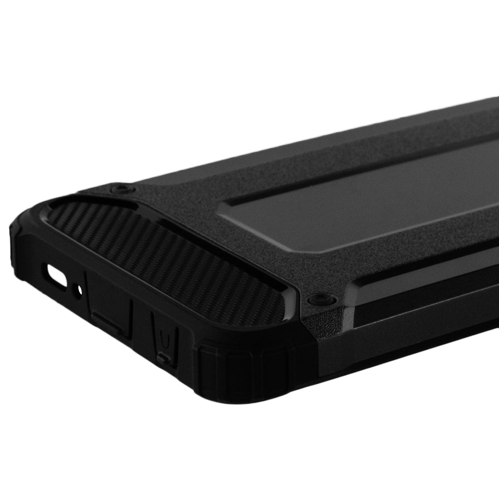 Hülle für Samsung Galaxy S10 G973, Techsuit, Hybrid Armor, Schwarz