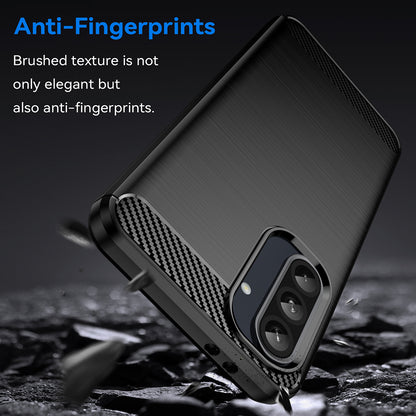 Hülle für Samsung Galaxy S10e G970, Techsuit, Carbon, Schwarz