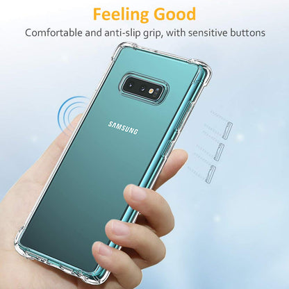 Case for Samsung Galaxy S10e G970, Techsuit, Shockproof Clear, Transparent