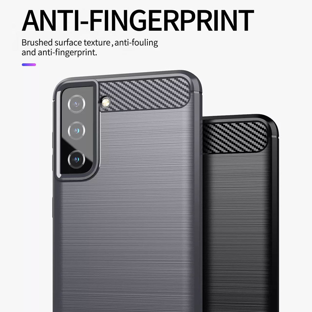 Hülle für Samsung Galaxy S20 FE 2022 G781 / S20 FE 5G G781 / S20 FE G780, Techsuit, Carbon, Blau