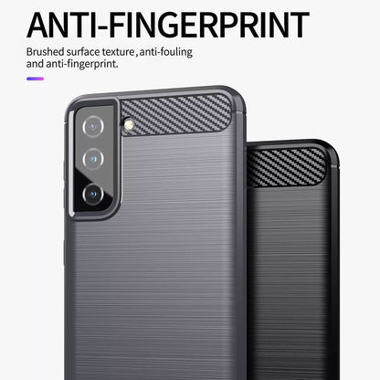 Hülle für Samsung Galaxy S20 FE 2022 G781 / S20 FE 5G G781 / S20 FE G780, Techsuit, Carbon, Blau